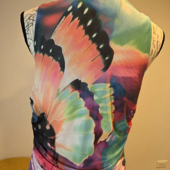 AFRM Multicolor Sleeveless Maxi Dress, Size XL - Picture 3 of 11